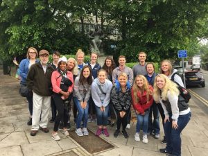 PSC Students and Faculty abroad in Europe