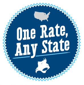 one rate any state logo