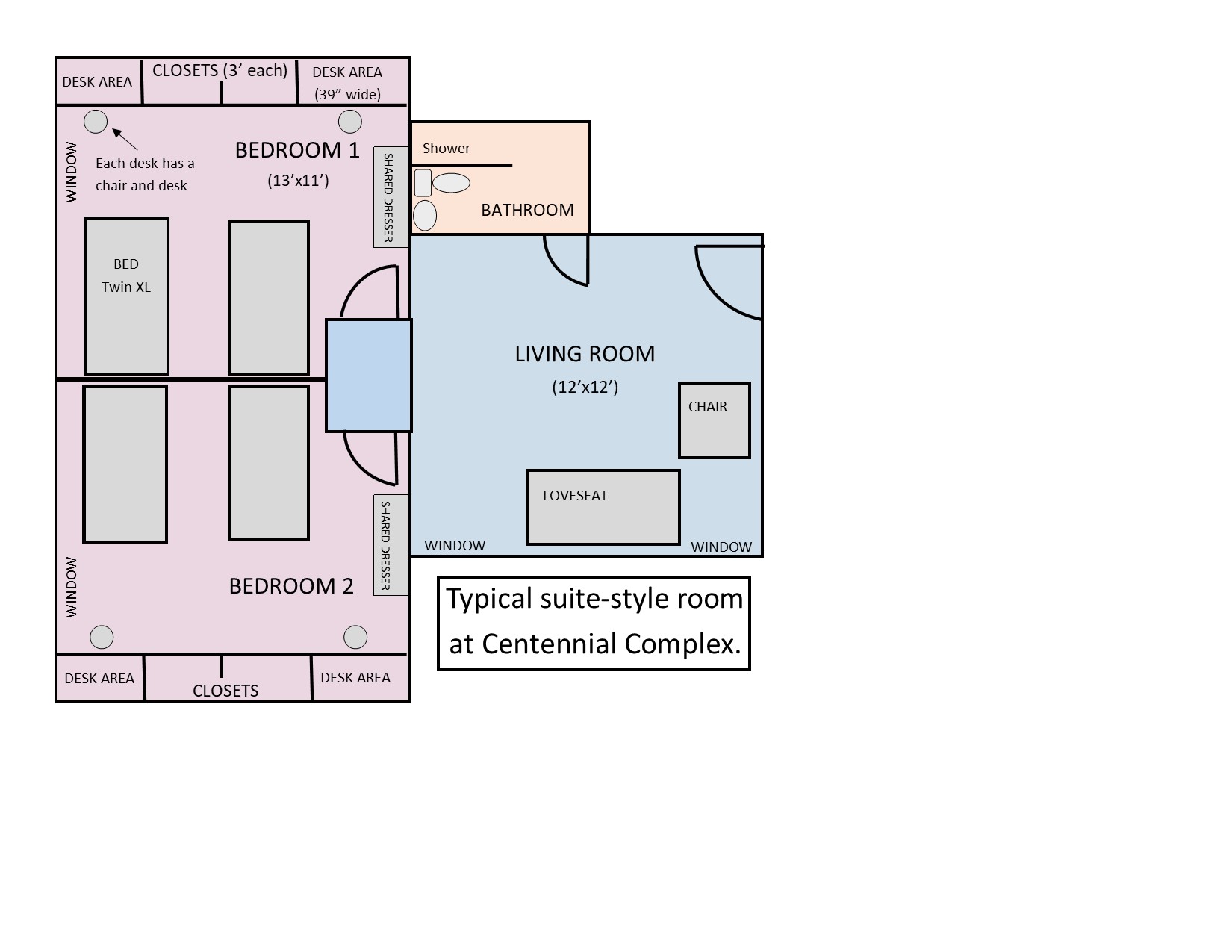 complex room blueprint