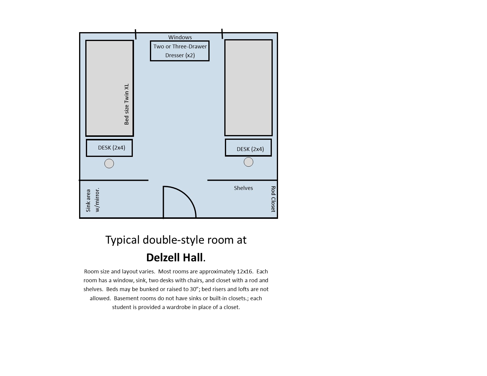 Delzell room blueprint