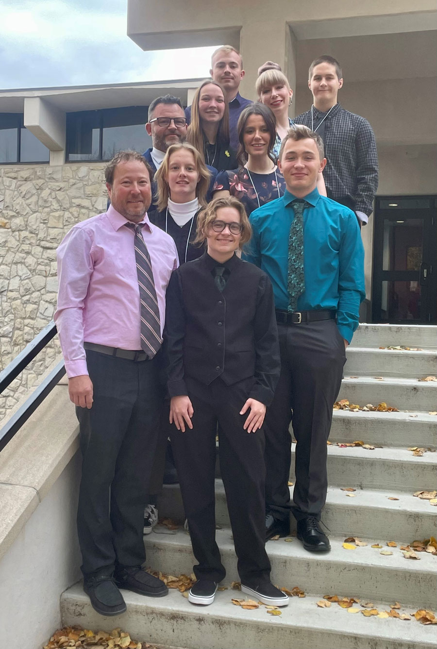 Criminal justice students attend Regional LAE Conference in Warrensburg, MO.