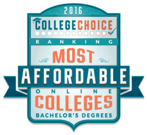 College Choice Badge for Most Affordable Colleges.
